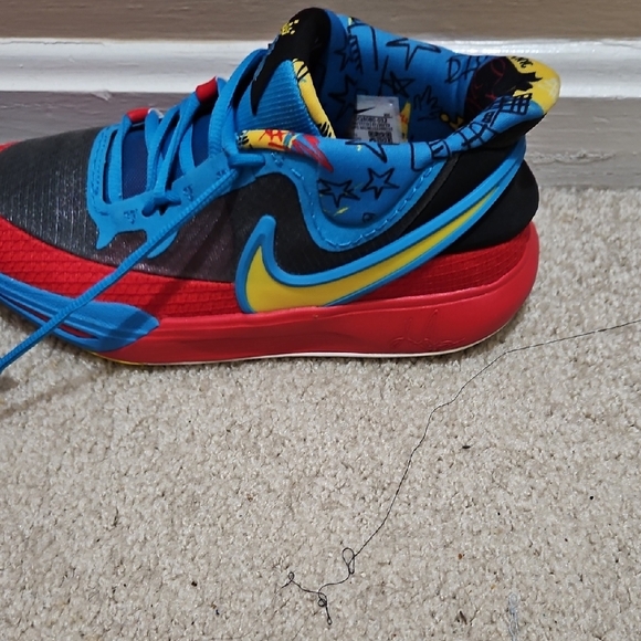 Nike Kids Sneakers in Red Blue and Yellow